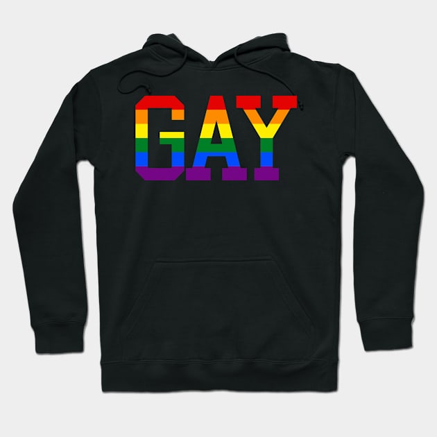 Gay Hoodie by Mouse Magic with John and Joie